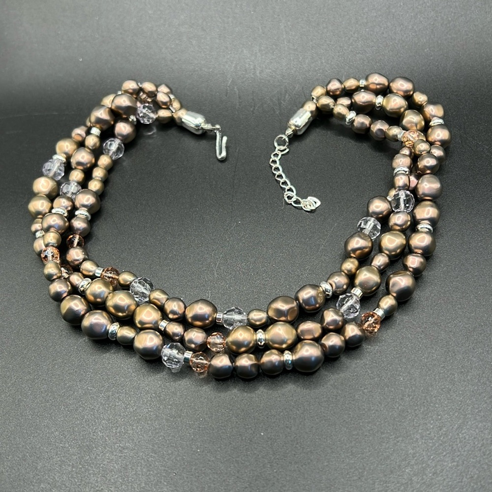 Vintage Japan beaded necklace